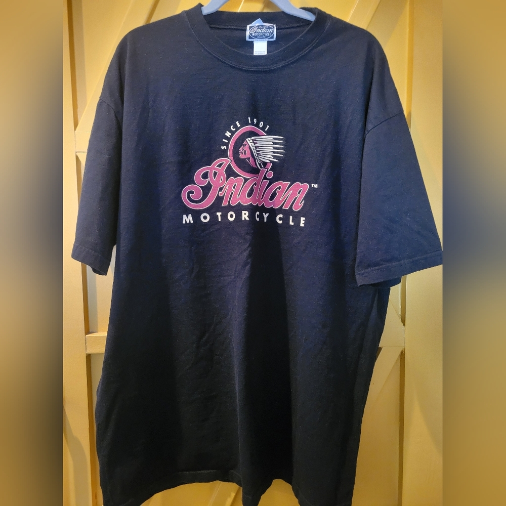 Indian Motorcyle Black T-Shirt